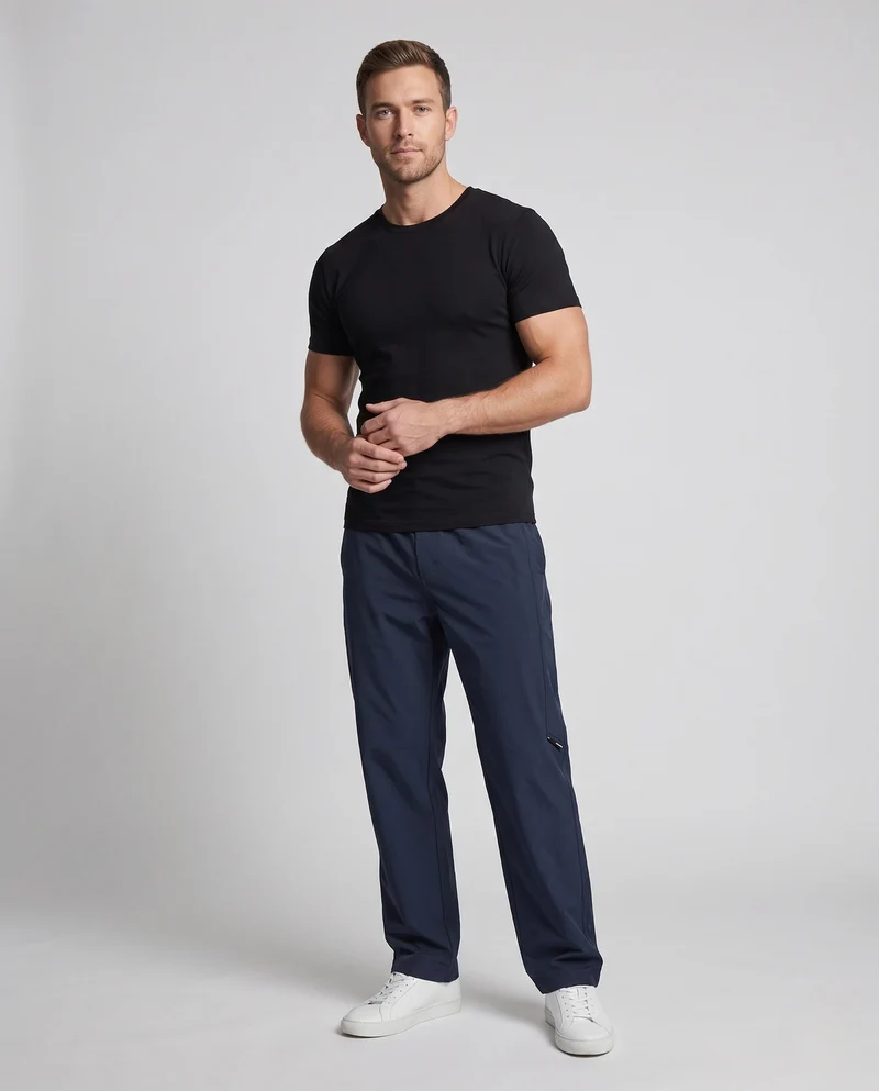 Herren Leichte Freizeit Hose Nord Taschen