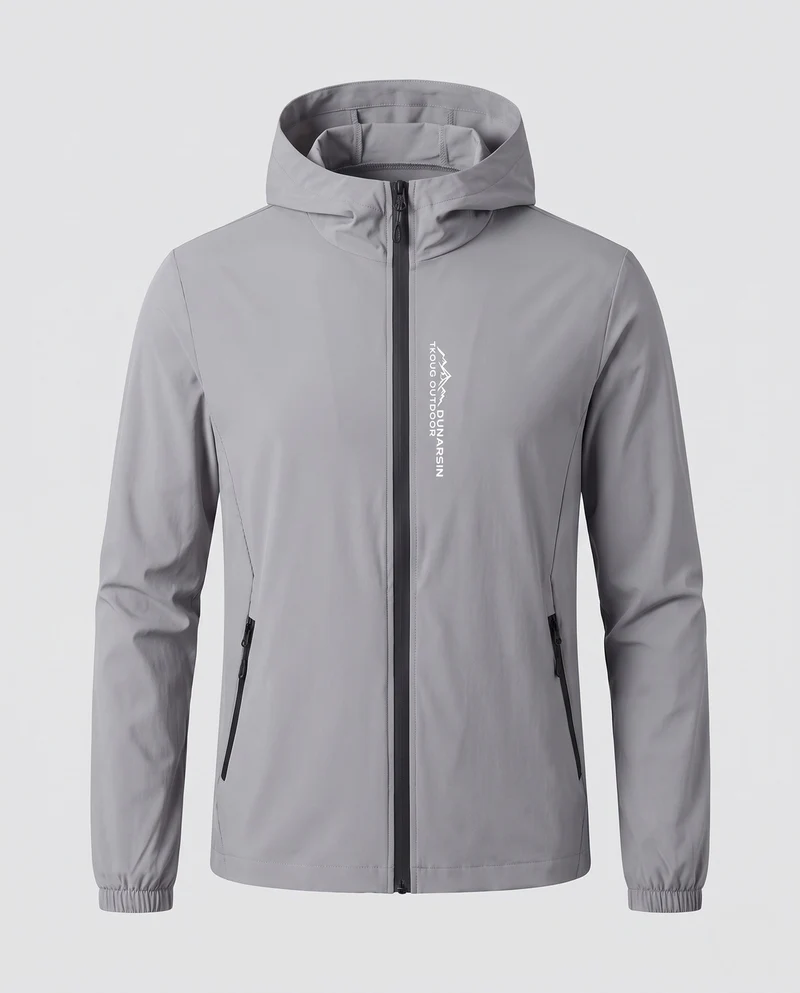Herren Leichte Wasserabweisende Outdoor-Jacke Nord Taschen