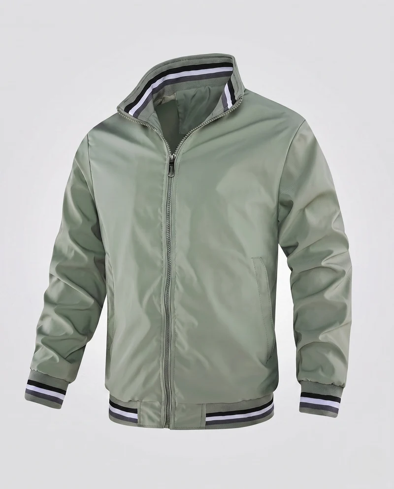 Herren Leichte Thermo Bomberjacke Nord Taschen
