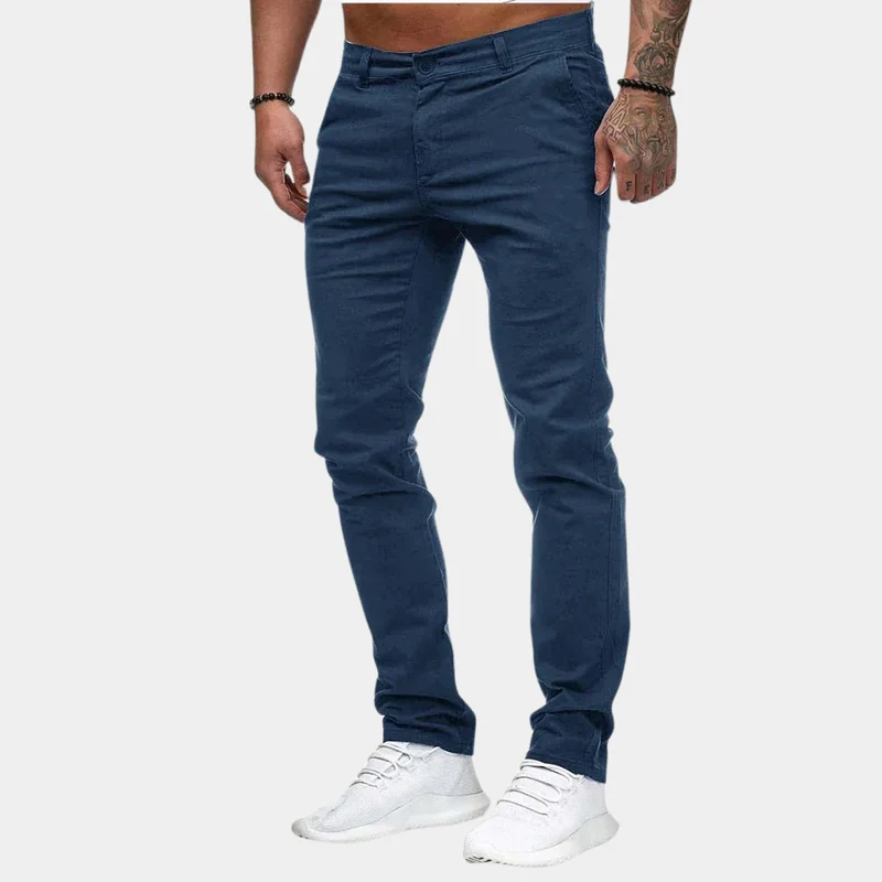 Slim Fit Weiches Baumwoll Lange Länge Alltags tauglich - Arvani