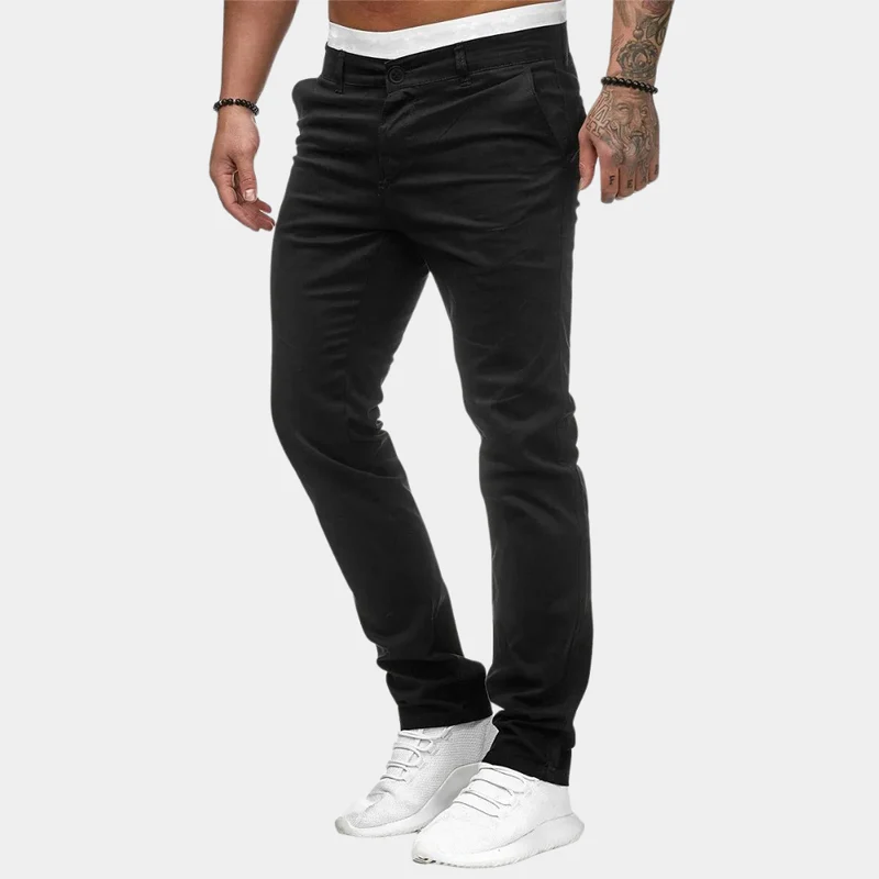 Slim Fit Weiches Baumwoll Lange Länge Alltags tauglich - Arvani