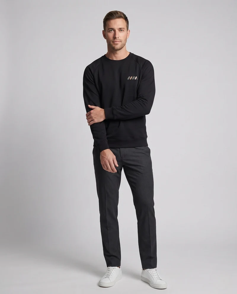 Herren Sport Sweatshirt mit kreativem Design Nord Taschen