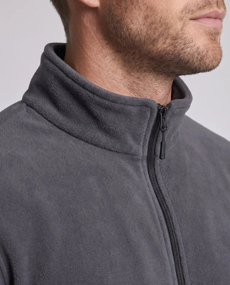 Herren Thermo-isolierende Fleecejacke Nord Taschen