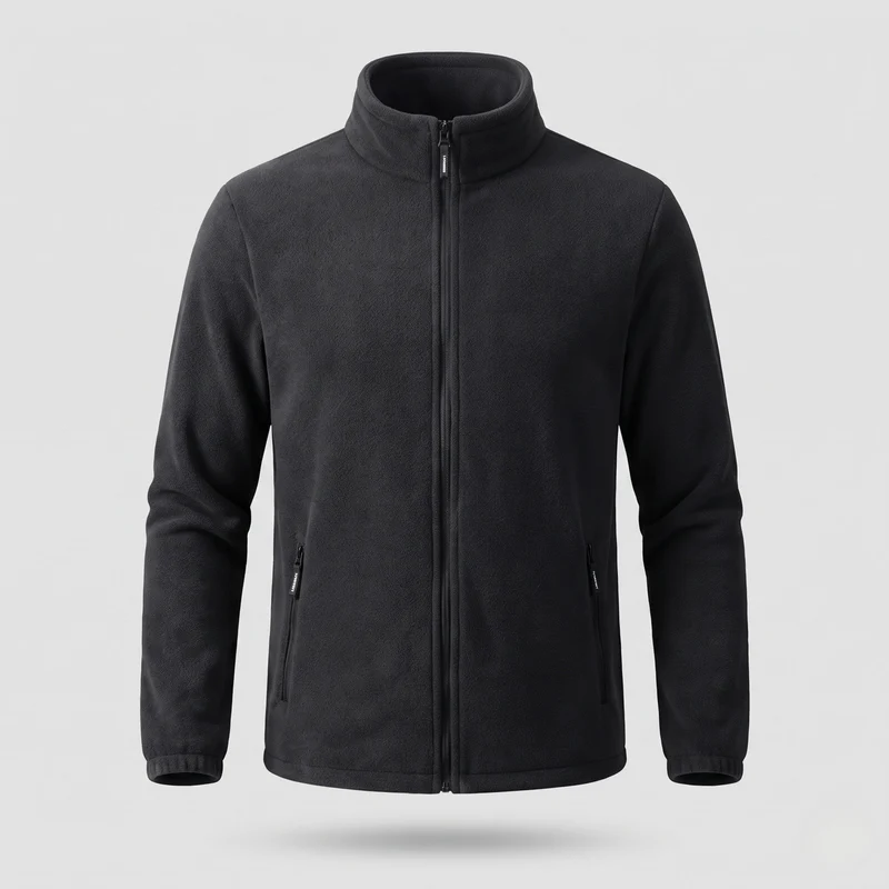 Herren Thermo-isolierende Fleecejacke Nord Taschen