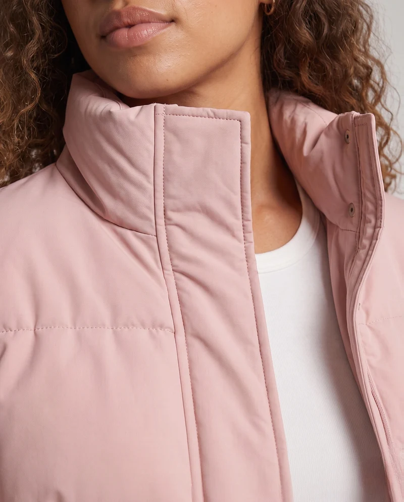 Damen Wärmeisolierte Steppjacke Nord Taschen
