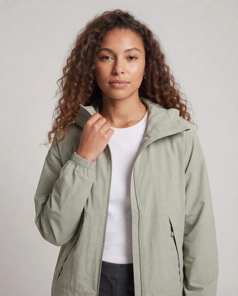 Damen Wasserabweisende Freizeitjacke Nord Taschen