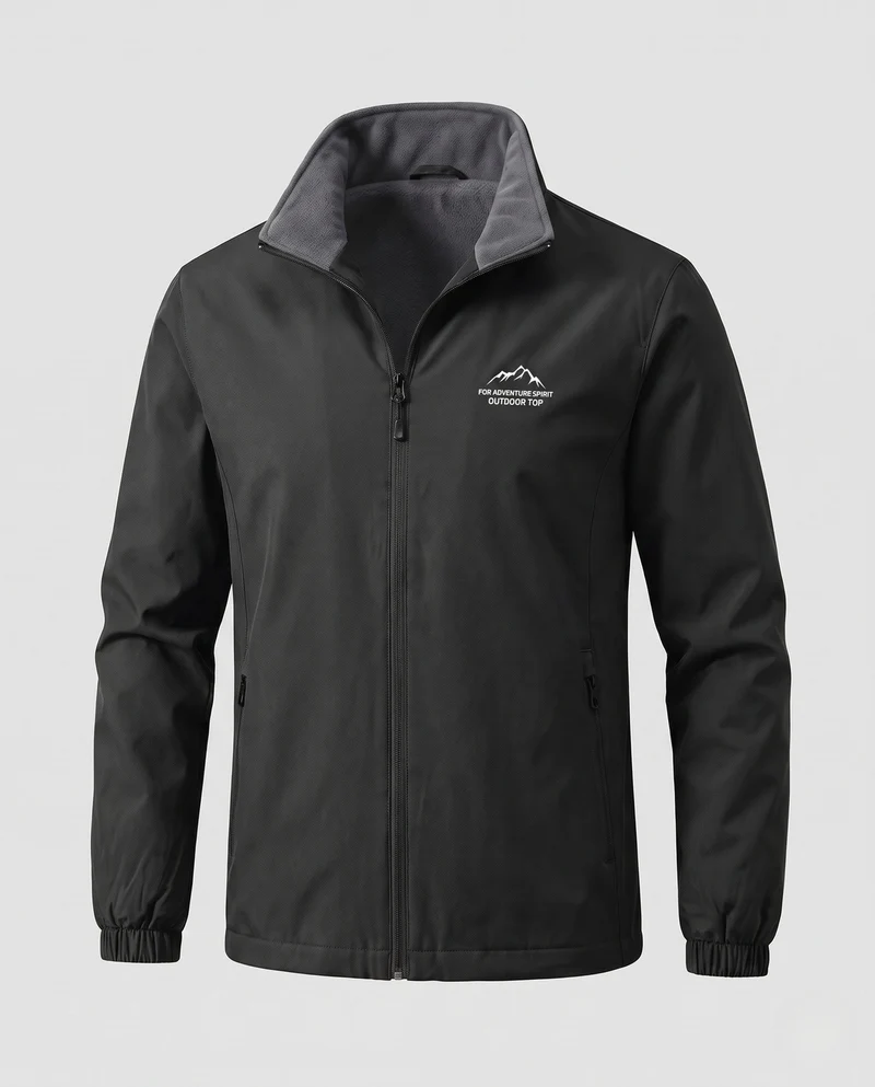 Herren Atmungsaktive Outdoor-Jacke Nord Taschen
