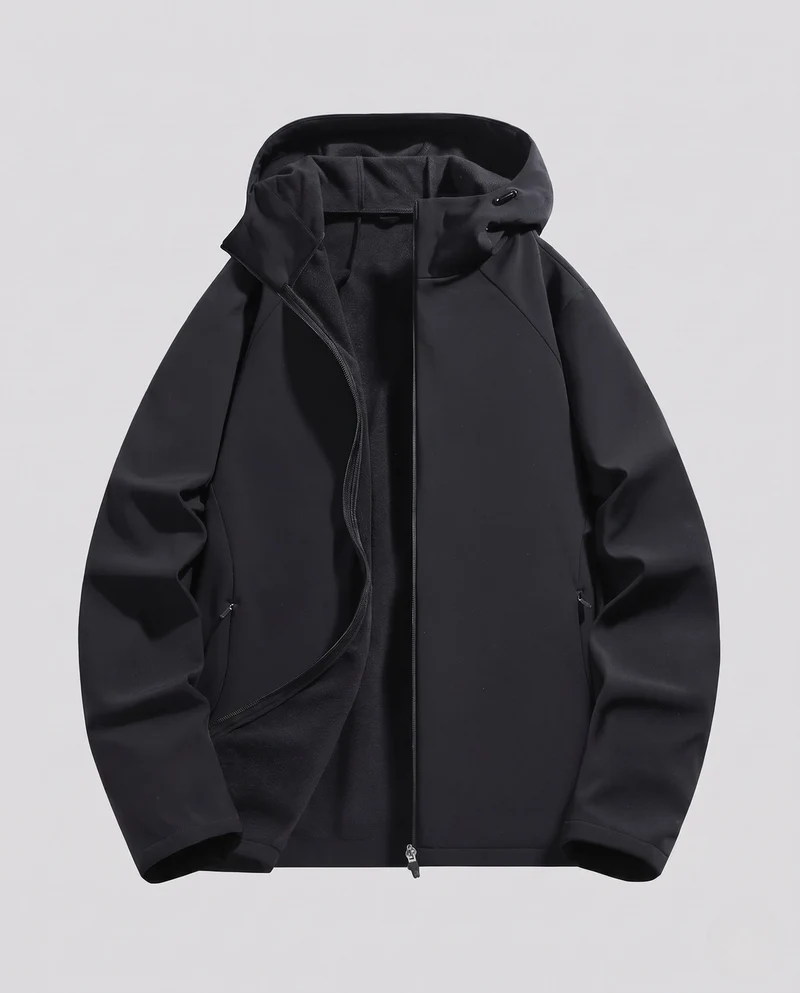 Herren Atmungsaktive Softshelljacke Nord Taschen