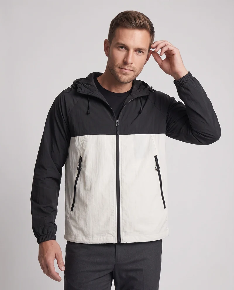 Herren Atmungsaktive Windjacke Nord Taschen