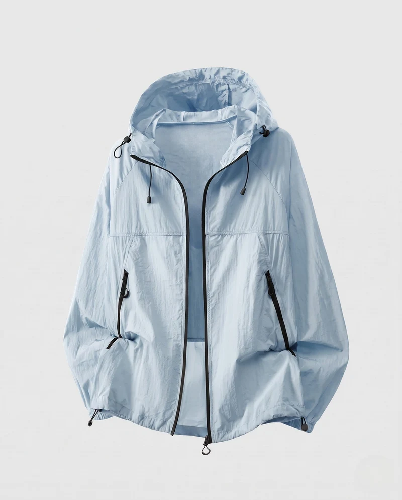 Herren Atmungsaktive Windjacke Nord Taschen