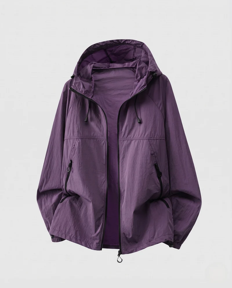 Herren Atmungsaktive Windjacke Nord Taschen