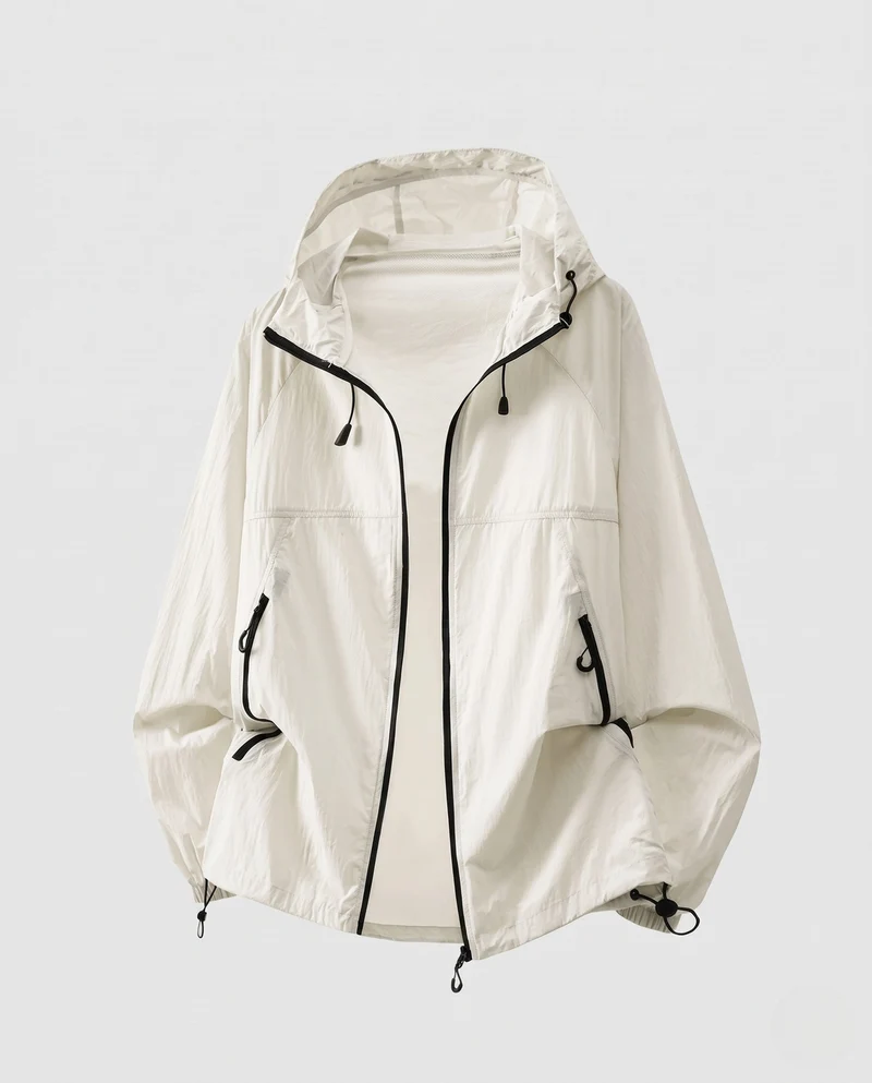 Herren Atmungsaktive Windjacke Nord Taschen