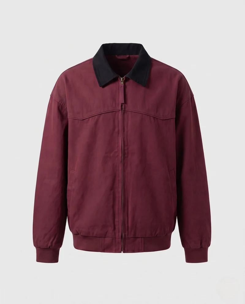 Herren Freizeitjacke mit hohem Kragen und praktischen Taschen Nord Taschen