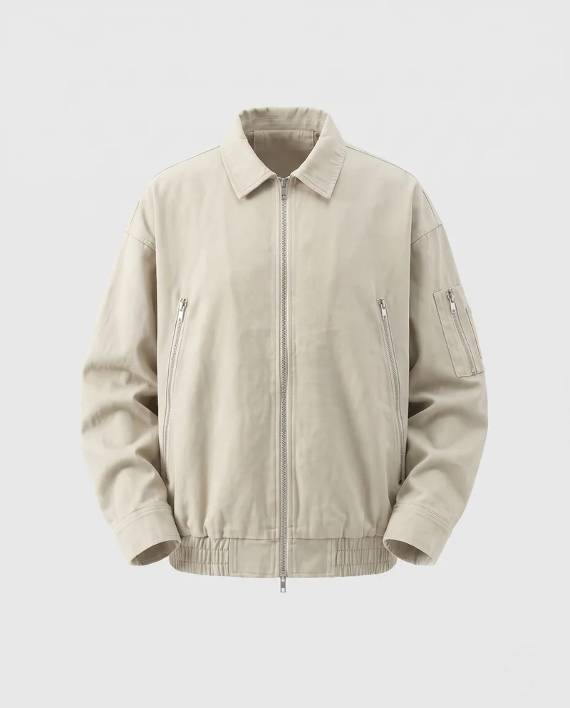 Herren Freizeitjacke mit multifunktionalen Reißverschlusstaschen Nord Taschen
