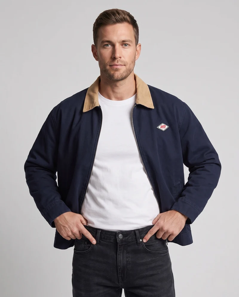 Herren Freizeitjacke mit praktischen Taschen Nord Taschen