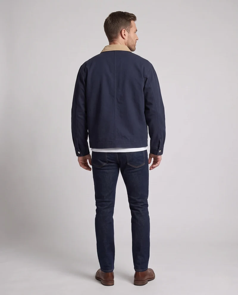 Herren Freizeitjacke mit praktischen Taschen Nord Taschen