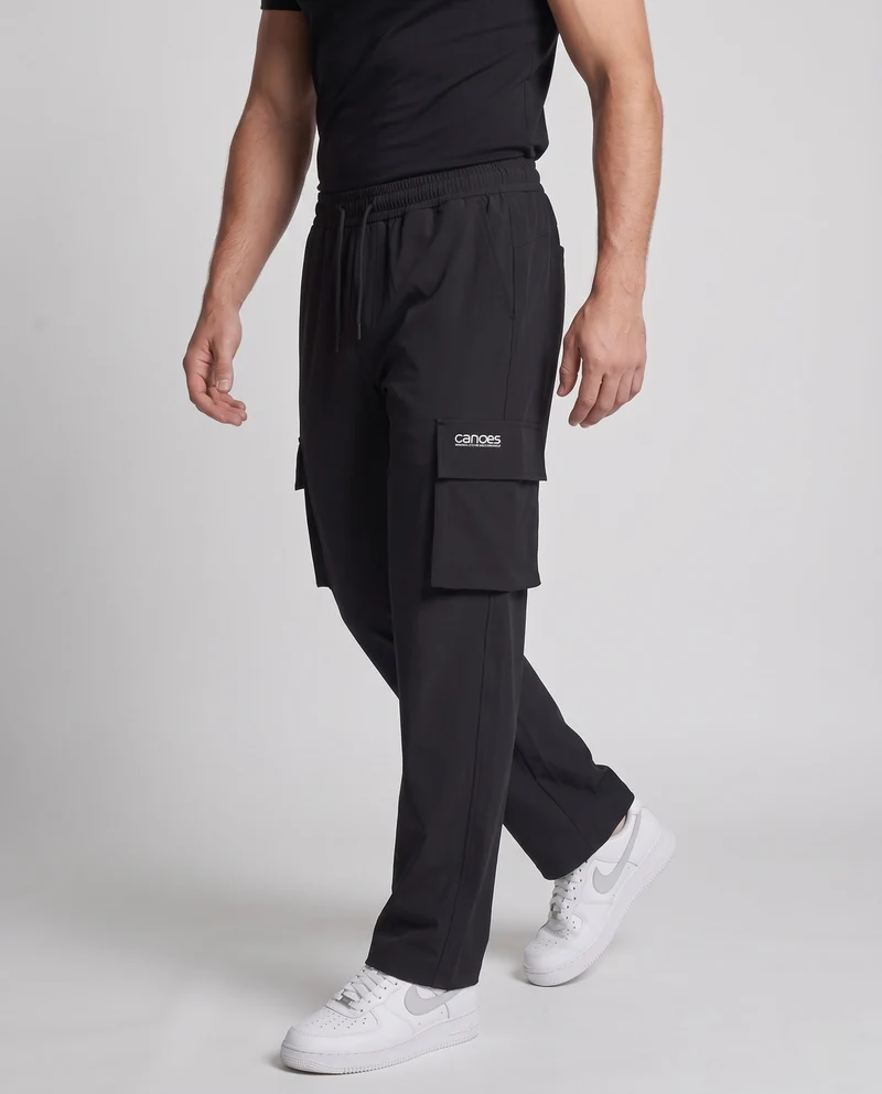Herren Modische Cargo-Hose mit bequemen Bund Nord Taschen