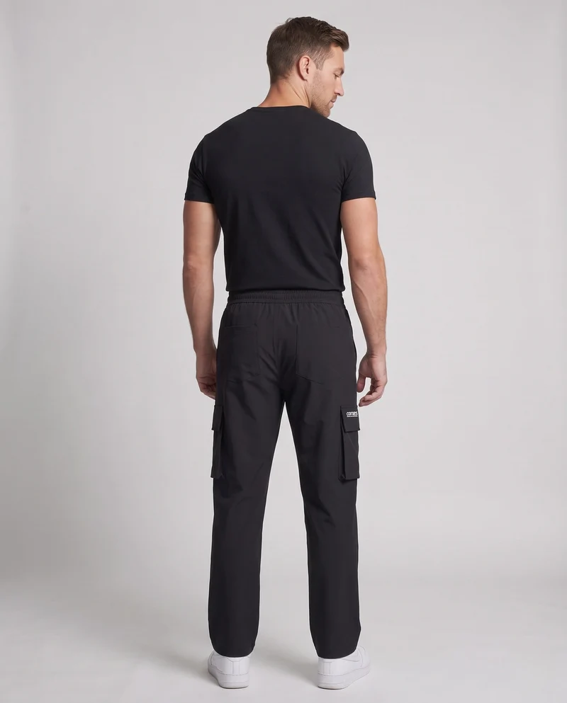 Herren Modische Cargo-Hose mit bequemen Bund Nord Taschen