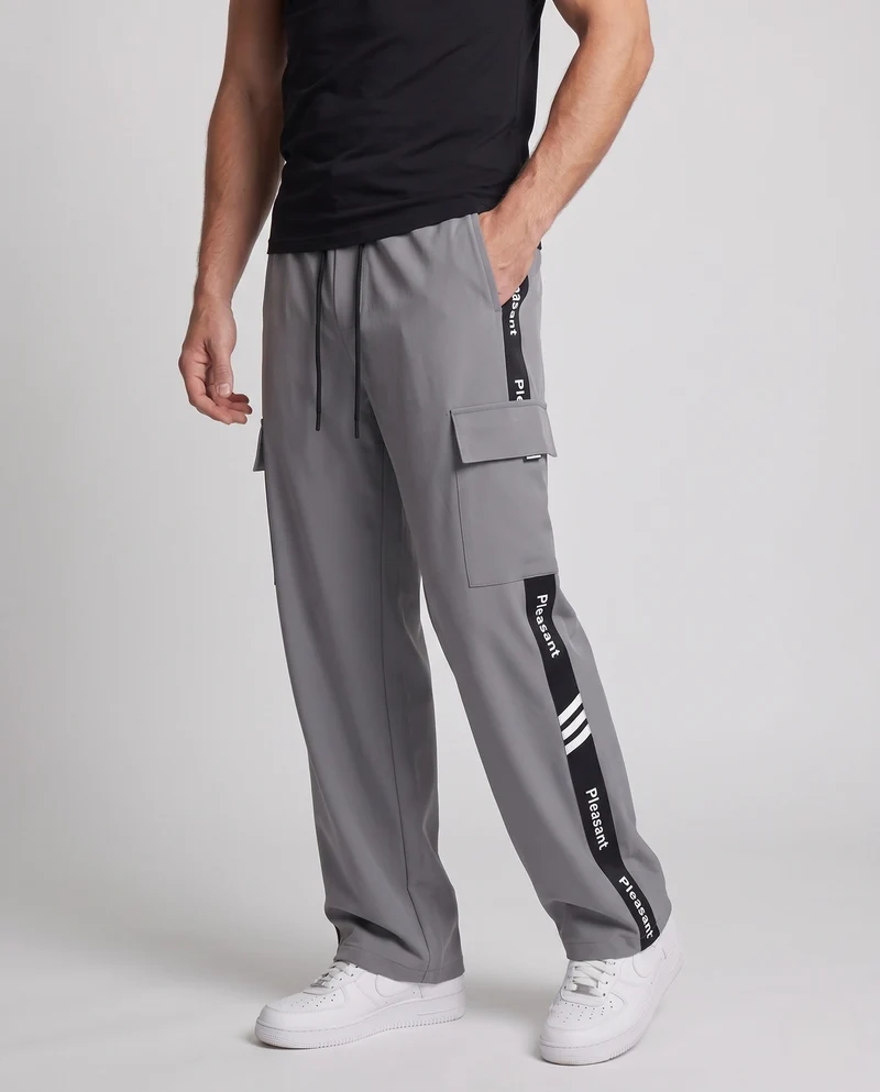 Herren Modische Cargo-Hose mit elastischem Bund Nord Taschen