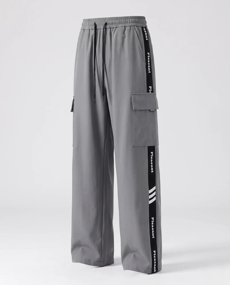 Herren Modische Cargo-Hose mit elastischem Bund Nord Taschen