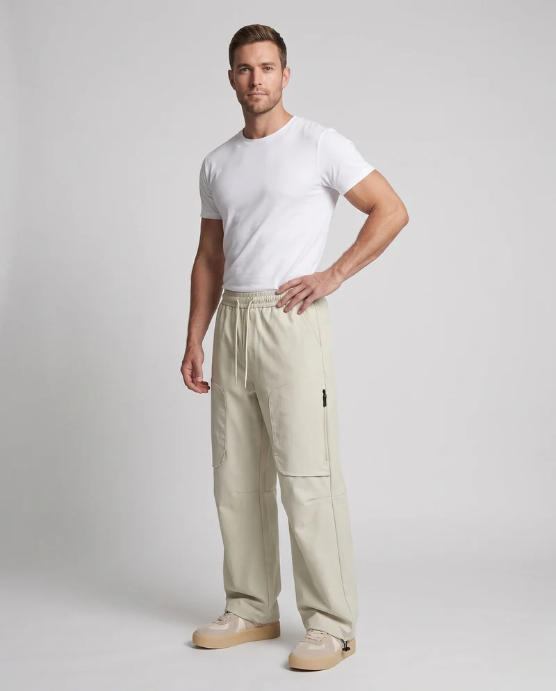 Herren Modische Cargo-Hose mit vielseitigen Taschen Nord Taschen
