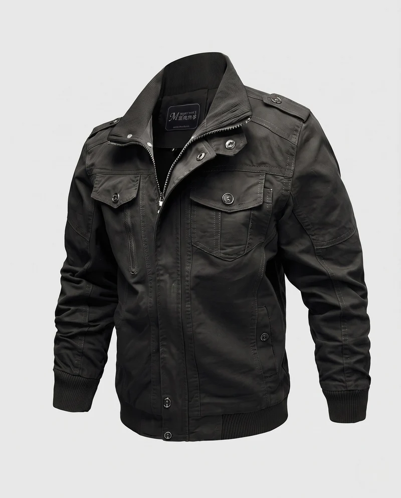 Herren Robuste und stilvolle Frühjahrjacke Nord Taschen