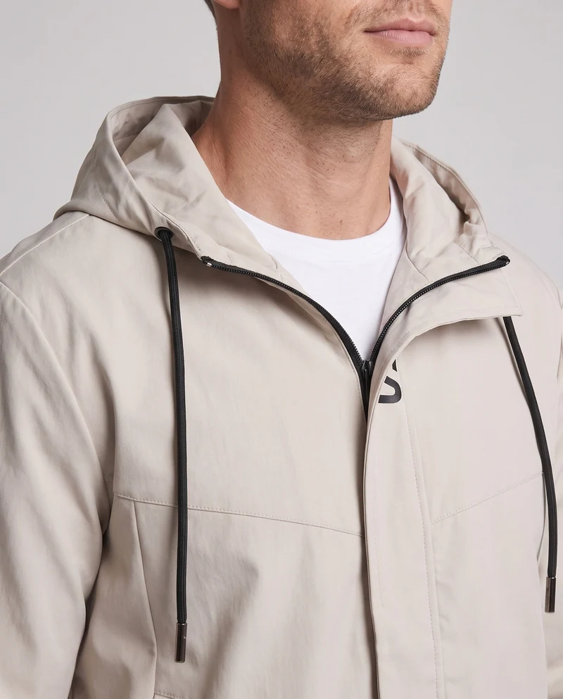 Herren Atmungsaktive Kapuzenjacke Nord Taschen