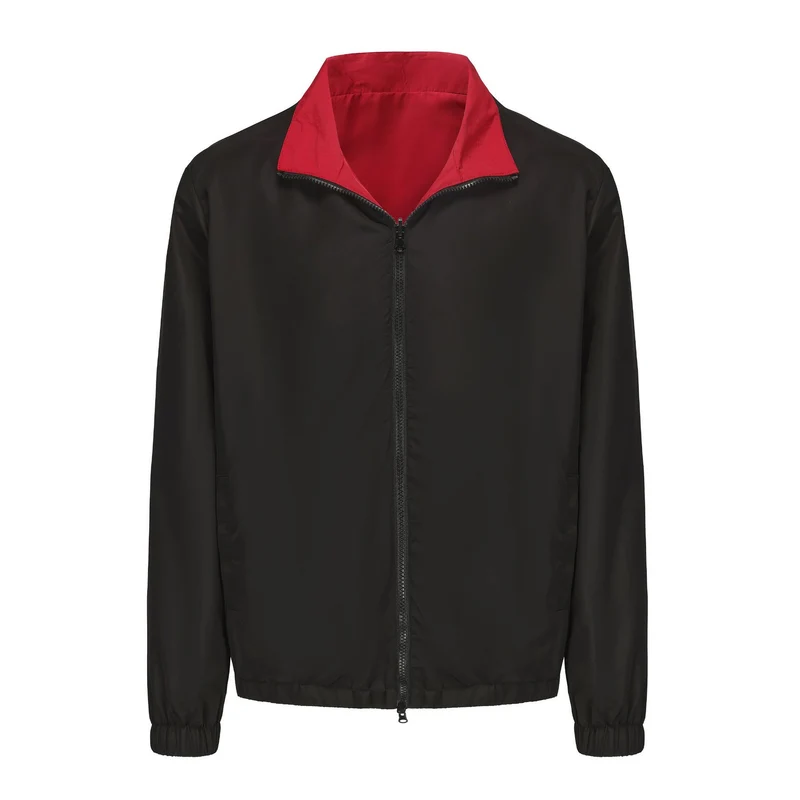 Herren Leichte Packbare Windbreaker-Jacke mit Zweiwege-Reißverschluss Nord Taschen