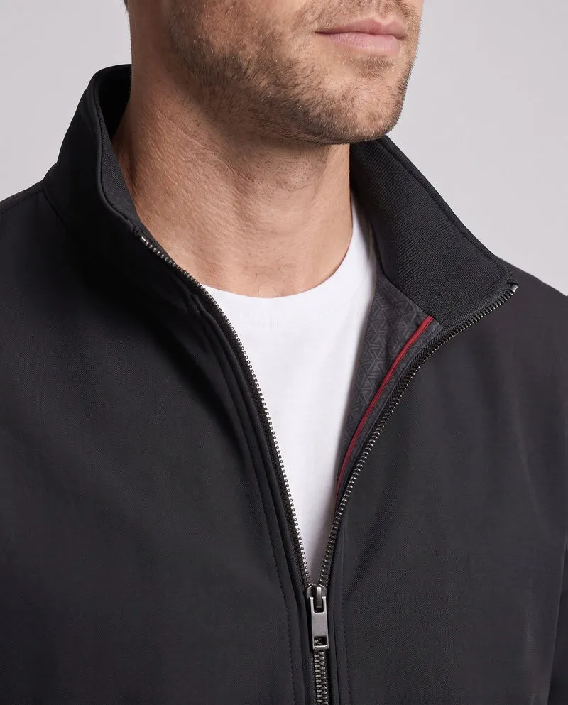 Leichte Bomberjacke für Herren mit Teddy-Fleece-Futter und Stehkragen Nord Taschen