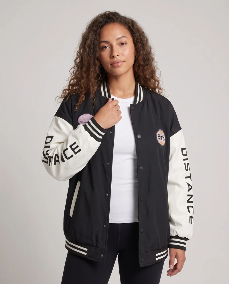 Unisex Stylische Übergroße Collegejacke Nord Taschen