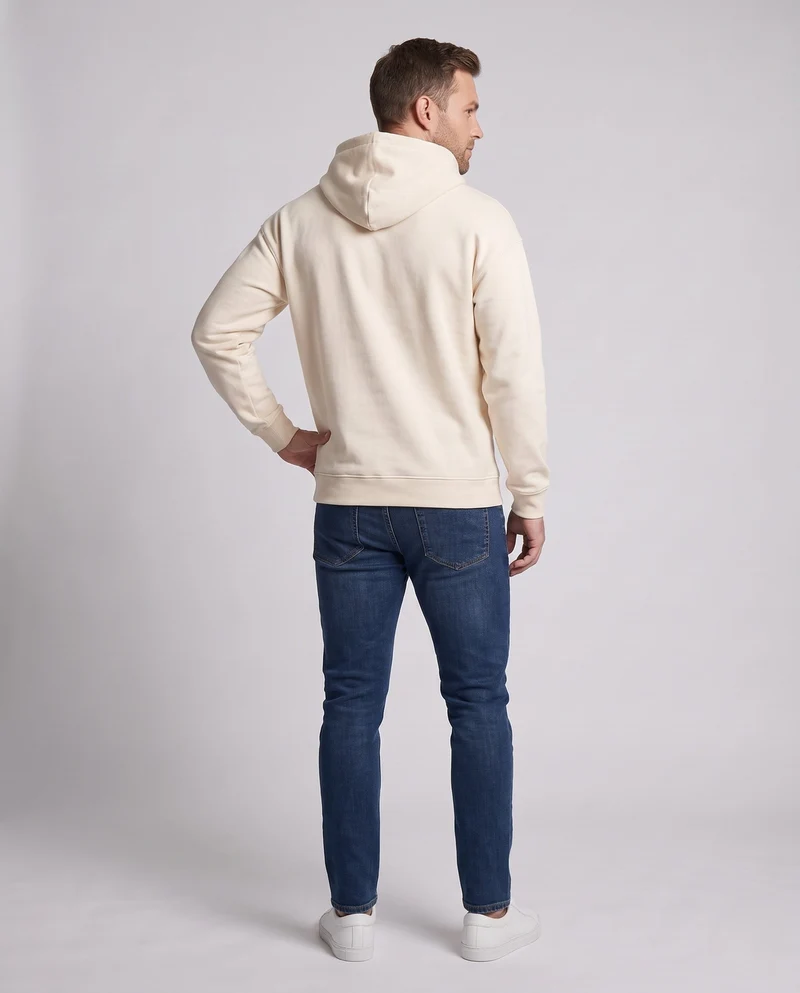 Unisex Übergröße Hoodie mit kreativem Druck Nord Taschen