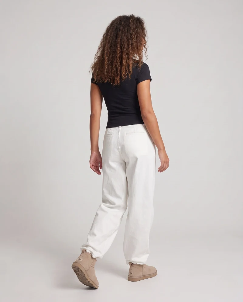 Unisex Weite Baumwollhose Nord Taschen
