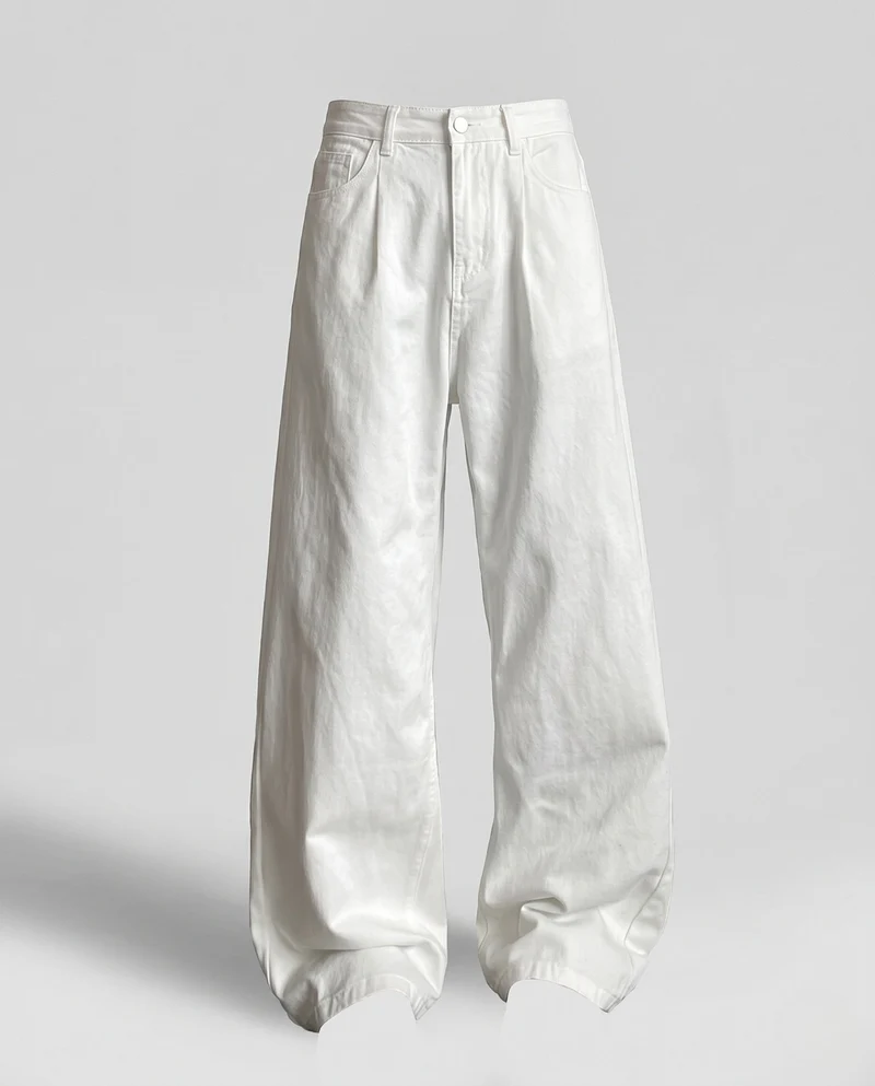 Unisex Weite Baumwollhose Nord Taschen