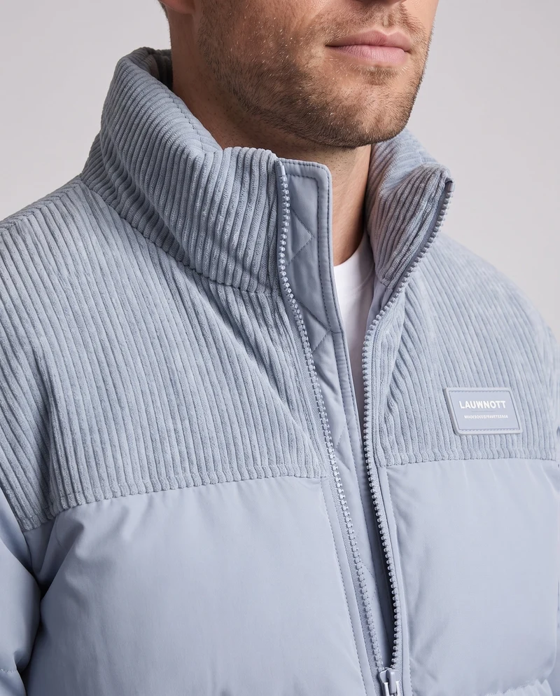 Herren Bequeme und stilvolle Steppjacke Nord Taschen