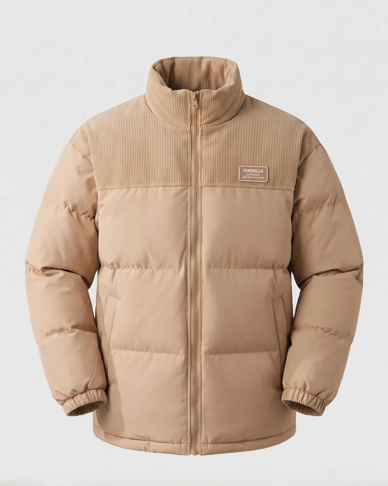 Herren Bequeme und stilvolle Steppjacke Nord Taschen