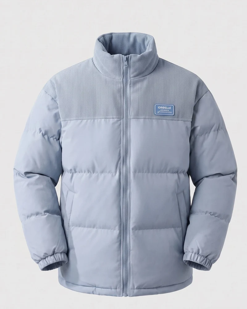 Herren Bequeme und stilvolle Steppjacke Nord Taschen