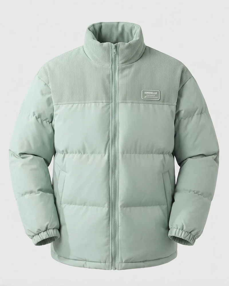 Herren Bequeme und stilvolle Steppjacke Nord Taschen