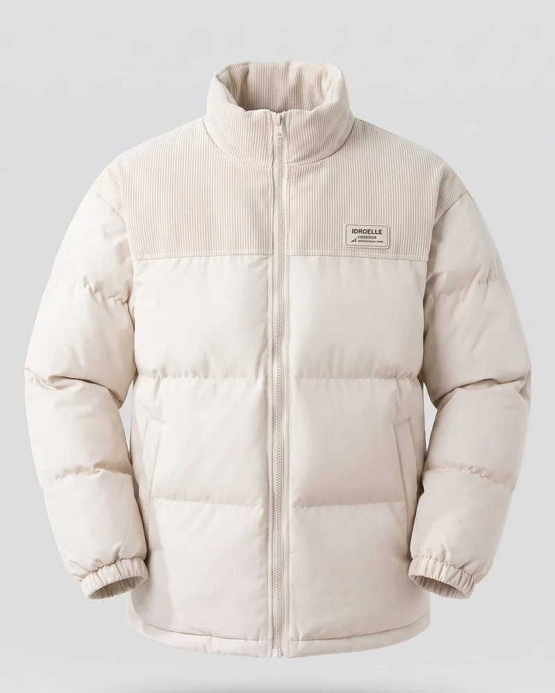 Herren Bequeme und stilvolle Steppjacke Nord Taschen
