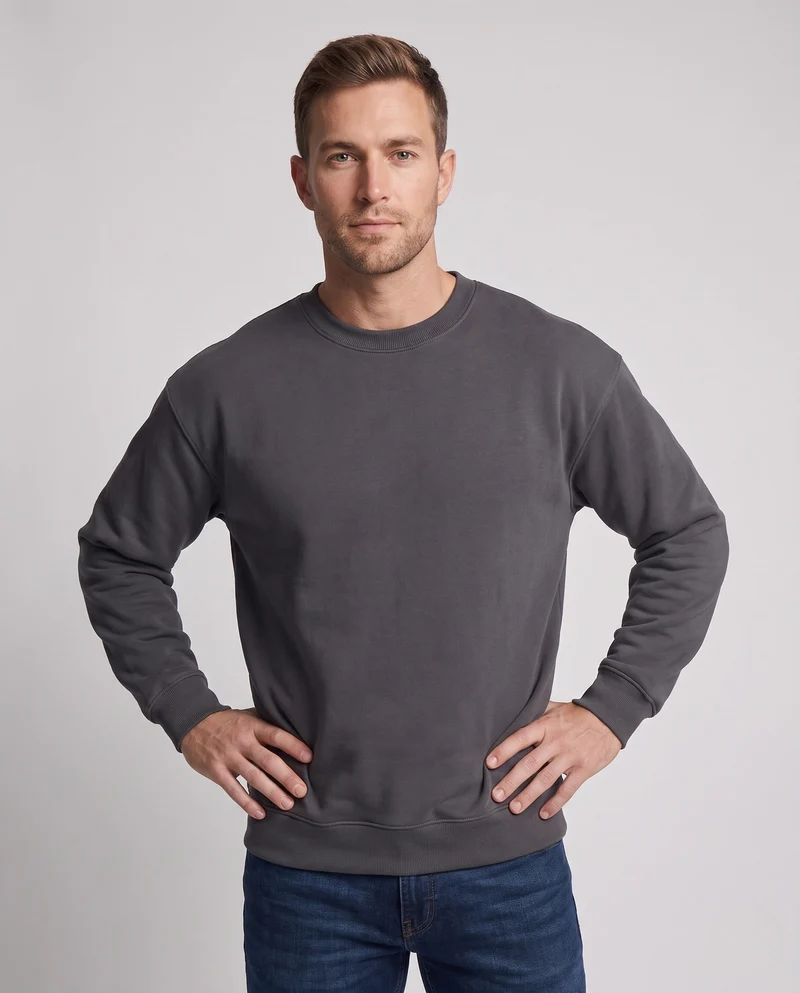 Herren Bequemer Pullover Nord Taschen