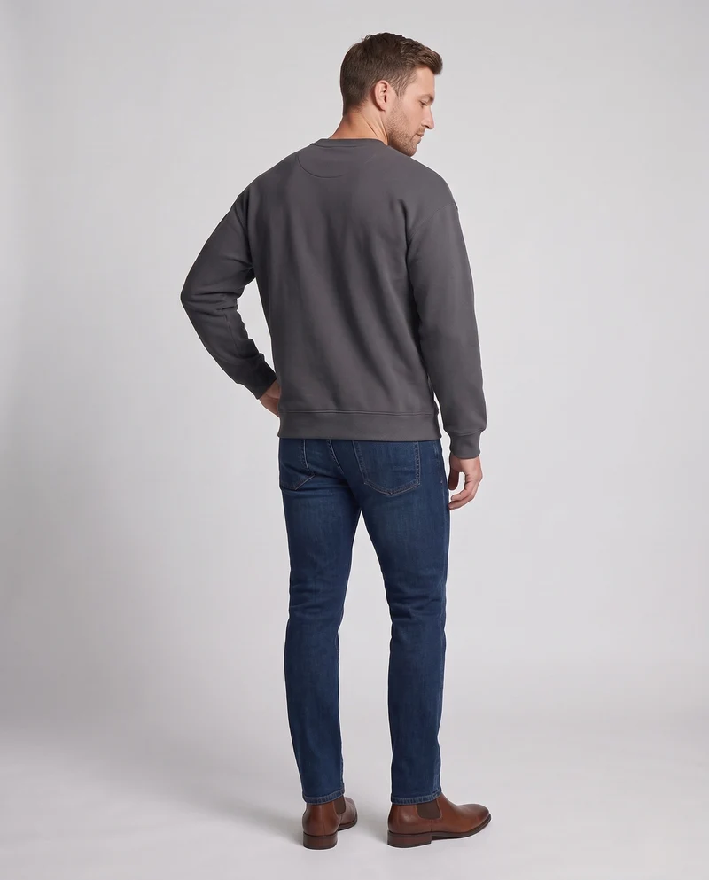 Herren Bequemer Pullover Nord Taschen