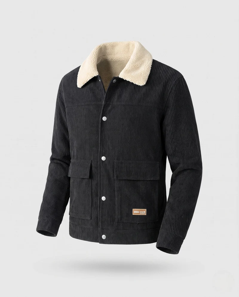Herren Cordjacke im stylischen Schnitt Nord Taschen