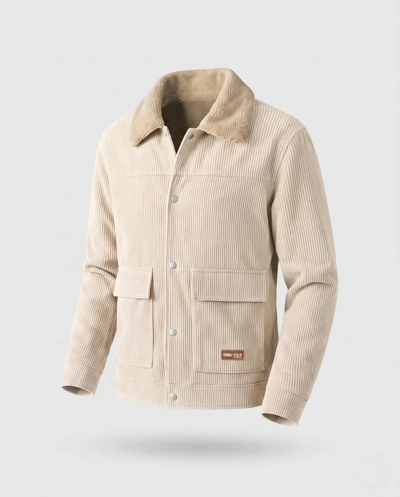 Herren Cordjacke im stylischen Schnitt Nord Taschen