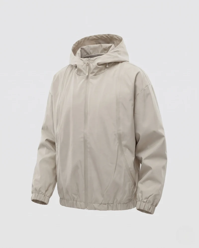 Herren Funktionale Kapuzenjacke Nord Taschen