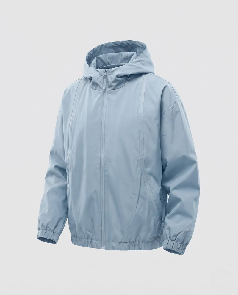 Herren Funktionale Kapuzenjacke Nord Taschen