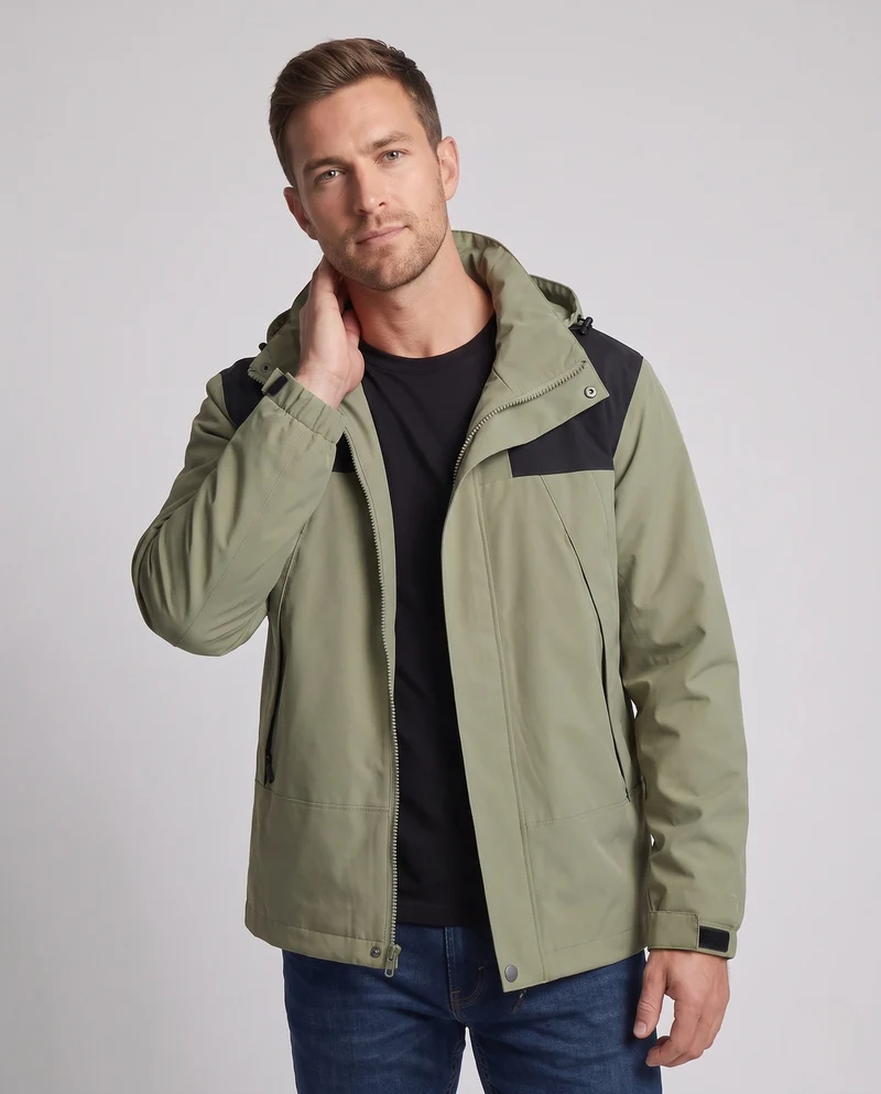 Herren Funktionale Outdoor-Jacke Nord Taschen