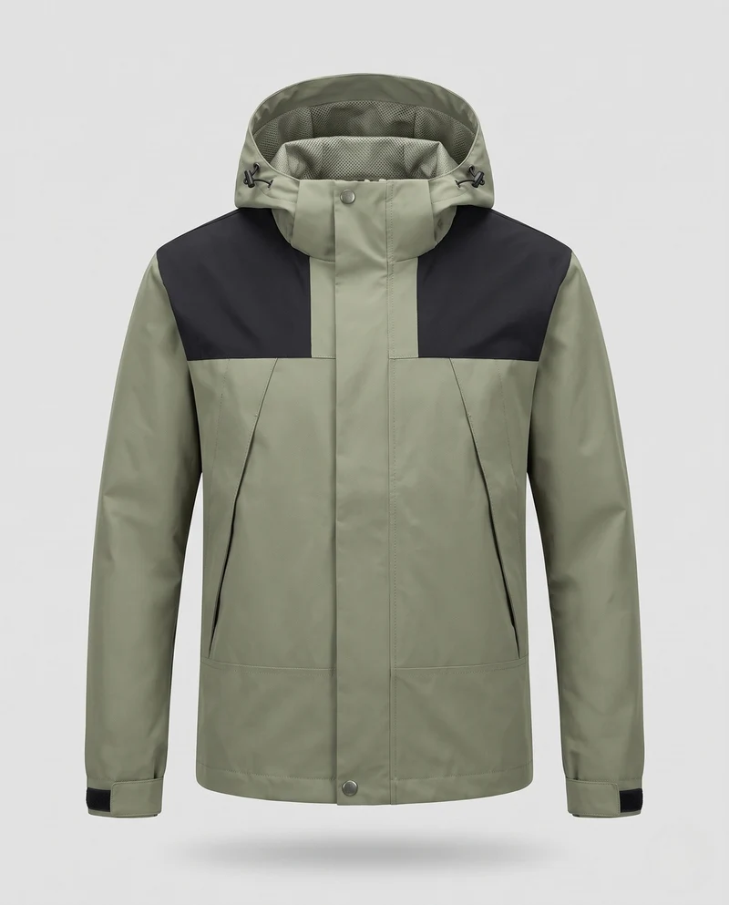 Herren Funktionale Outdoor-Jacke Nord Taschen