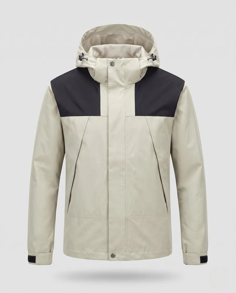 Herren Funktionale Outdoor-Jacke Nord Taschen