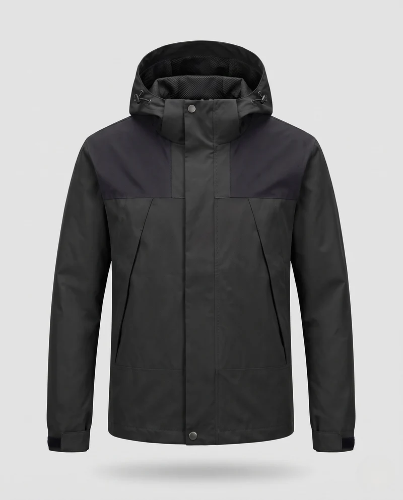 Herren Funktionale Outdoor-Jacke Nord Taschen