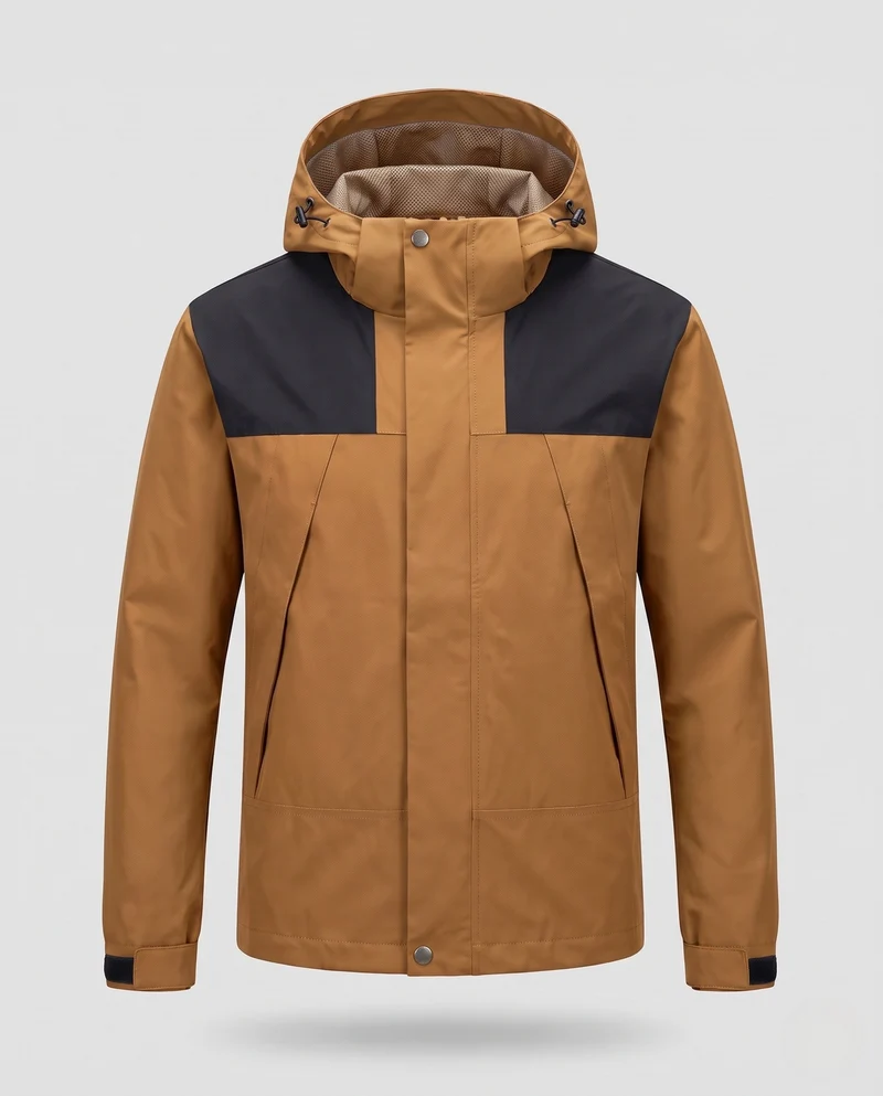 Herren Funktionale Outdoor-Jacke Nord Taschen