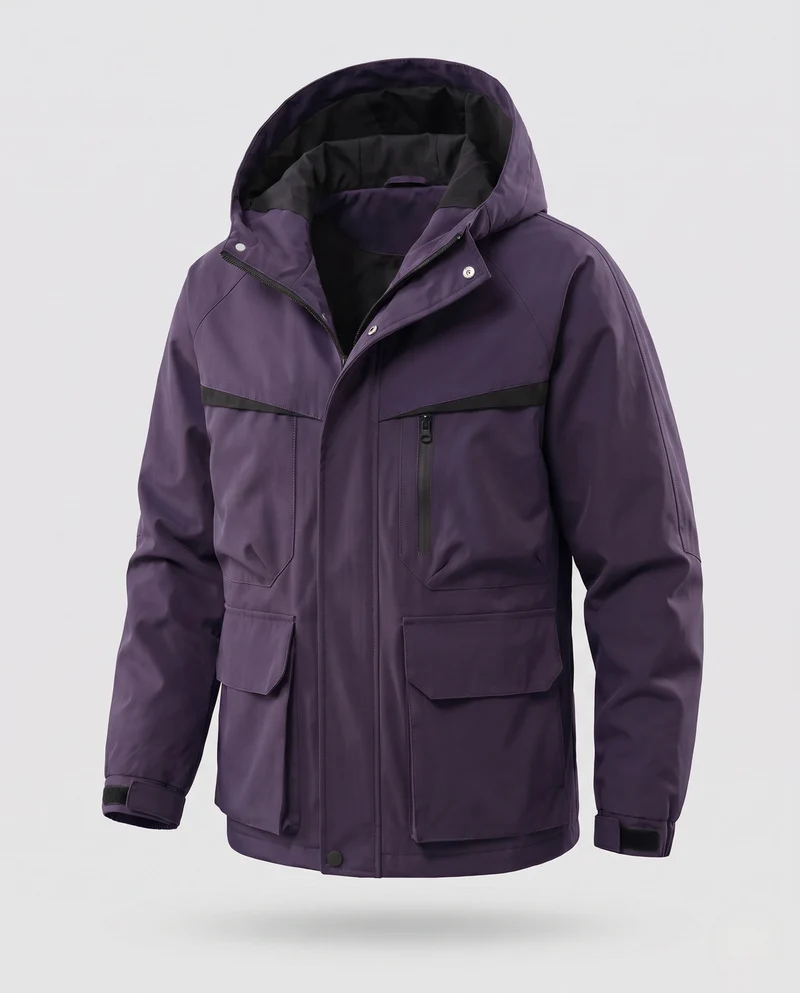 Herren Funktionale Outdoor-Jacke Nord Taschen 1788321983